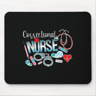 Correctional Nurse Correctional Nursing Correction Mouse Mat