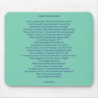 Correctional Nurse Mouse Mat
