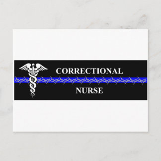 Correctional Nurse Postcard