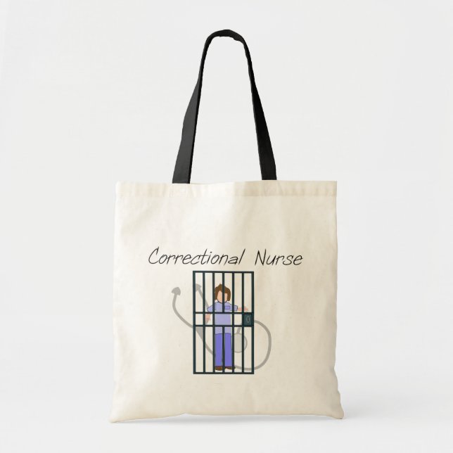 Correctional Nurse T-Shirts & Gifts Tote Bag (Front)