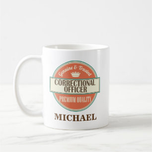 Correctional Officer Personalised Office Mug Gift
