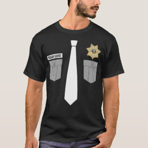 Correctional Officer Uniform Halloween Costume T-Shirt