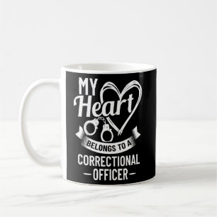 Correctional Officer Wife Facility Flag Training Coffee Mug