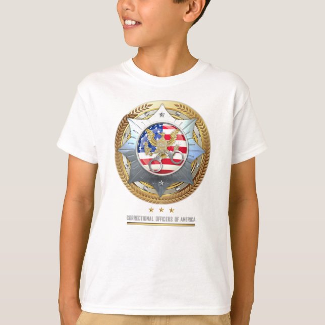 Correctional Officers of America (Kids T-Shirt) T-Shirt (Front)