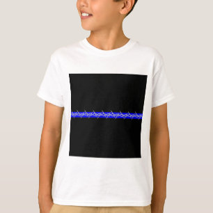 Corrections Barbed Wire Blue Line T-Shirt