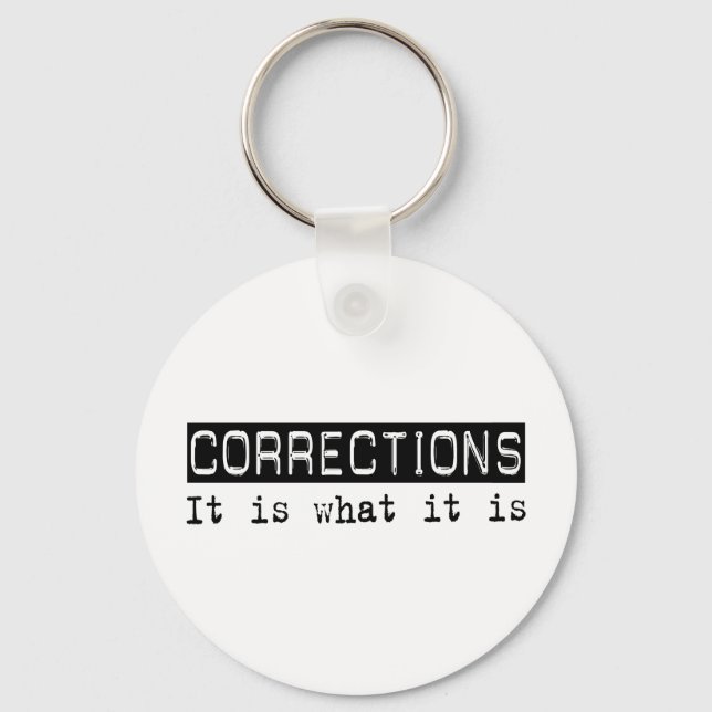 Corrections It Is Key Ring (Front)