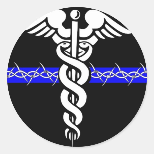 Corrections Nurse Classic Round Sticker (Front)