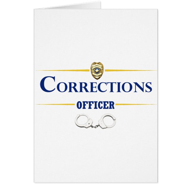 Corrections Officer 3 (Front)
