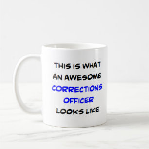 corrections officer, awesome coffee mug