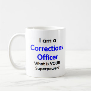 corrections officer coffee mug