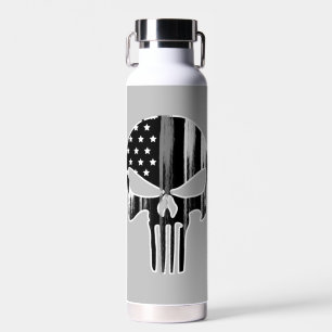 Corrections Skull Water Bottle
