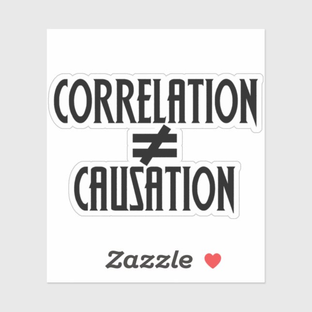 Correlation Does Not Equal Causation (Sheet)