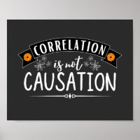 correlation is not causation T-Shirt Button