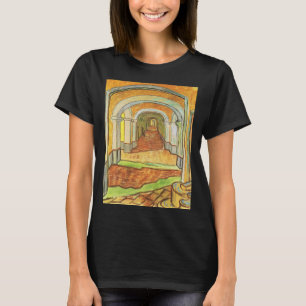 Corridor of Saint Paul Asylum by Vincent van Gogh T-Shirt