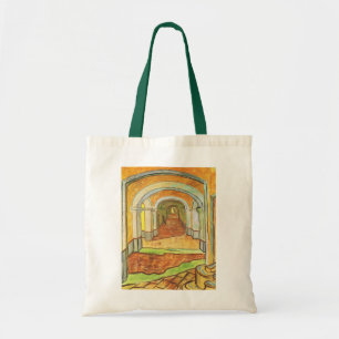 Corridor of Saint Paul Asylum by Vincent van Gogh Tote Bag