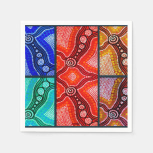 Corroboree Panel Napkins