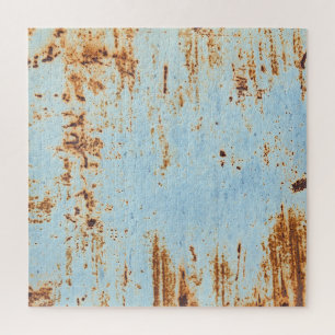 Corroded metal, grunge texture background. jigsaw puzzle