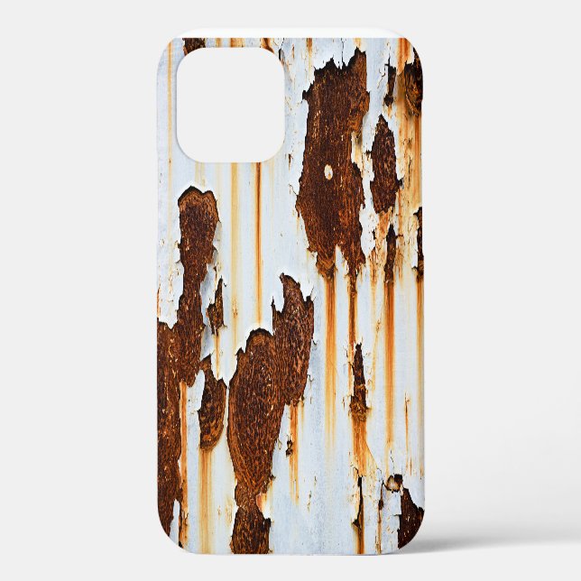 Corroded White Rust Streaks Case-Mate iPhone Case (Back)