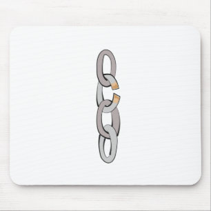Corrosion chain mouse mat