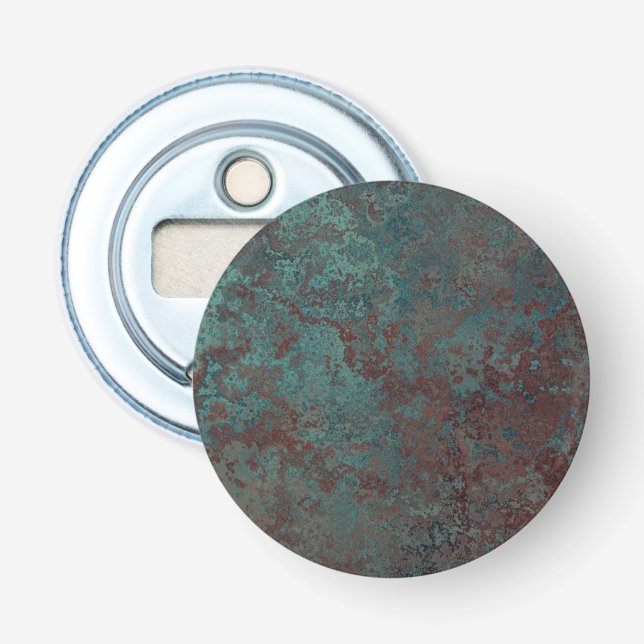 Corrosion "Copper" print bottle opener (Front)