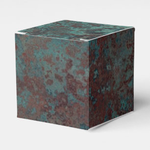 Corrosion "Copper" print favour box