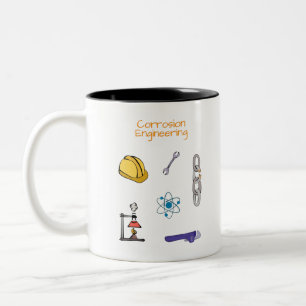 Corrosion engineer Chemical engineering Two-Tone Coffee Mug