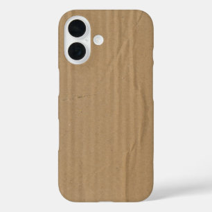 Corrugated Cardboard iPhone 16 Case