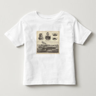 Corrugated iron steam yacht toddler T-Shirt