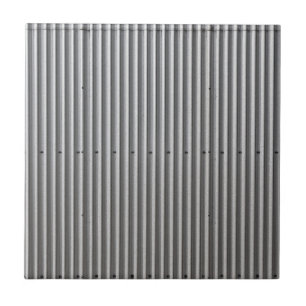 Corrugated Metal Background Tile