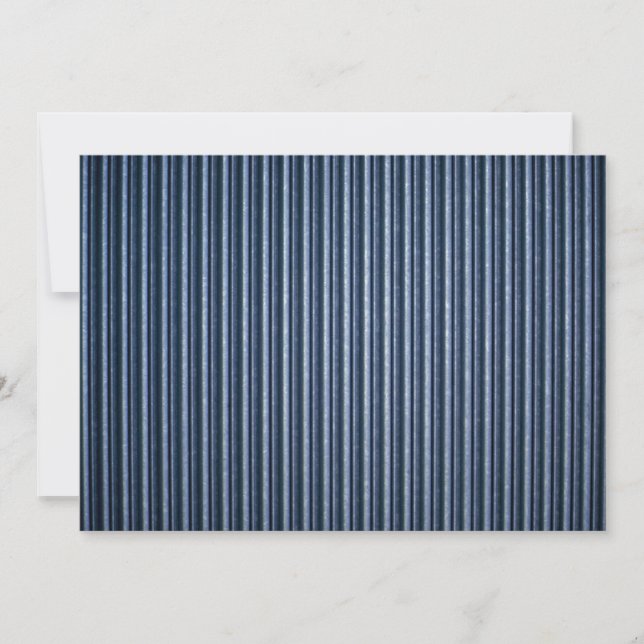 Corrugated metal siding (Front)