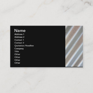 corrugated sheet metal business card
