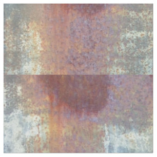 Corrugated sheet metal rusted plaid fabric