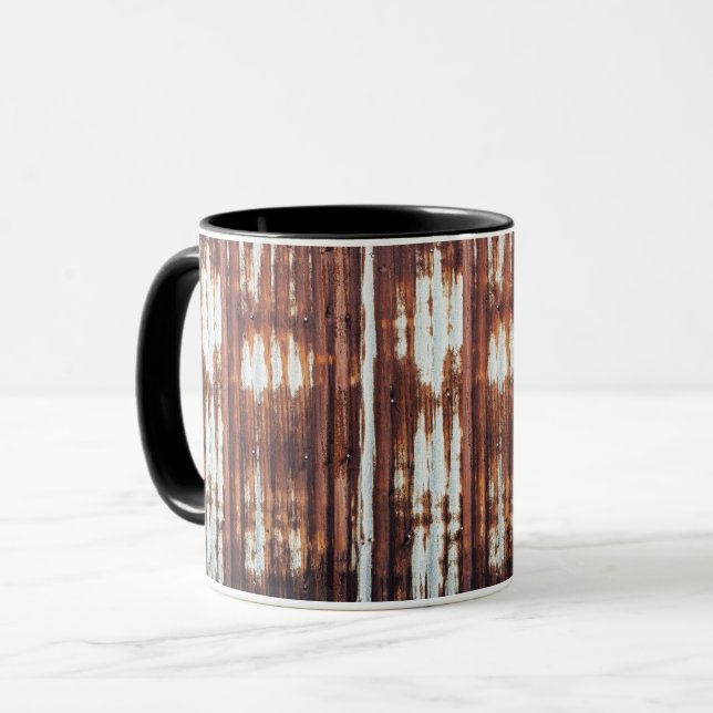 Corrugated tin roof sheets mug (Front Left)