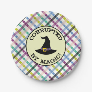 CORRUPTED BY MAGIC! PAPER PLATE