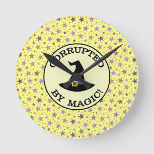 CORRUPTED BY MAGIC! ROUND CLOCK