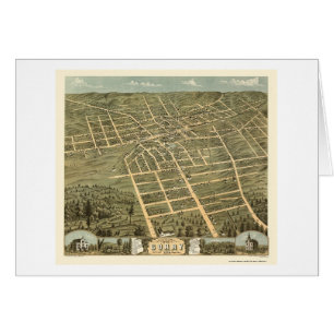 Corry, PA Panoramic Map - 1870