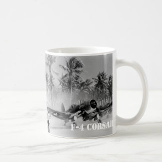 CORSAIR FIGHTER AIRCRAFT F-4 COFFEE MUG
