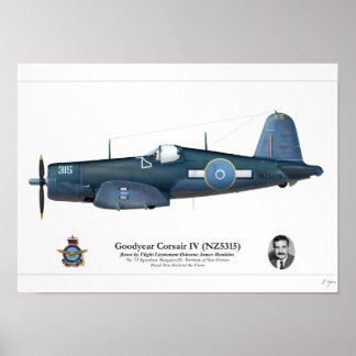 Corsair IV (Osborne Hawkins) Poster