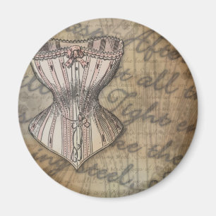 Corset Collage Magnet