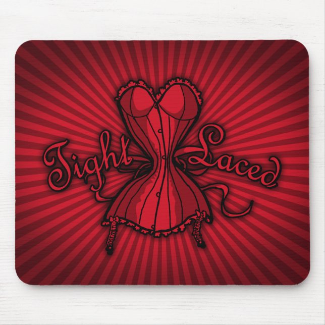 Corset Tight Laced Mouse Mat (Front)