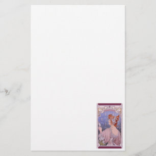 Corseted Woman Stationery