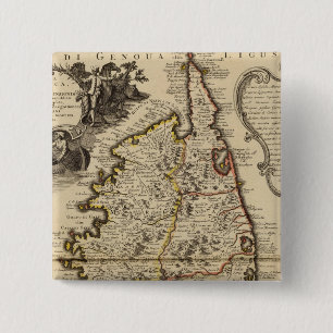 Corsica 15 Cm Square Badge