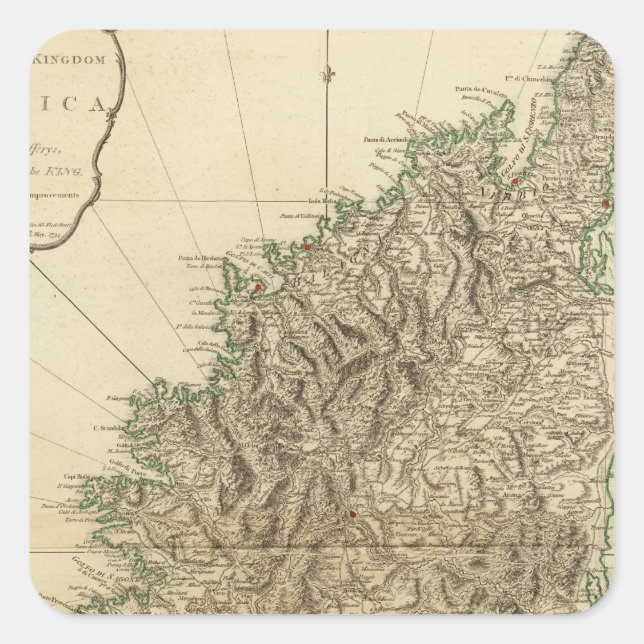 Corsica 2 square sticker (Front)