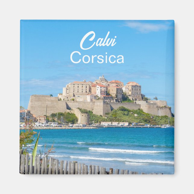 Corsica Calvi Citadel  Magnet (Front)