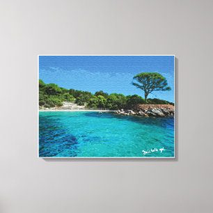 Corsica Canvas Print
