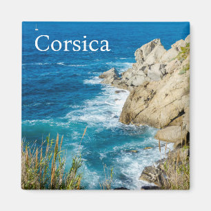 Corsica Coast France Souvenir Magnet