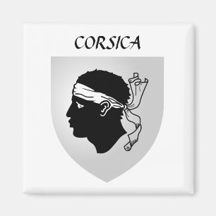 Corsica Coat of Arms Magnet