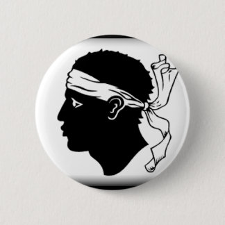 Corsica France Flag 6 Cm Round Badge