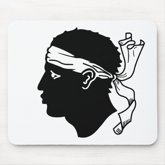 Corsica, France Mouse Mat (Front)
