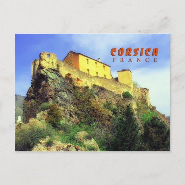 Corsica, France Postcard (Front)
